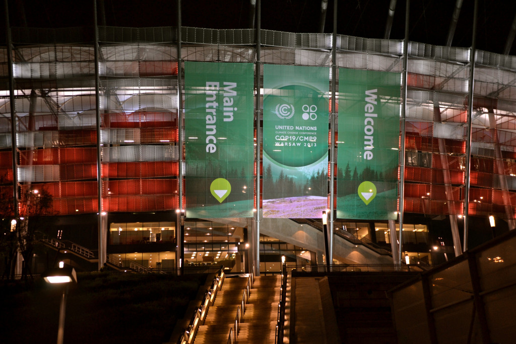 The annual UNFCCC climate change conference will this year be held in Lima, Peru. Photo: Last year's COP19 in Warsaw, Poland. 